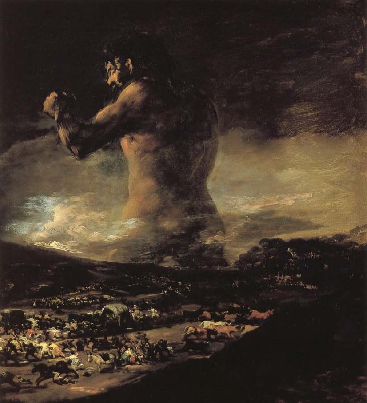 Francisco Goya The Colossus Sweden oil painting art